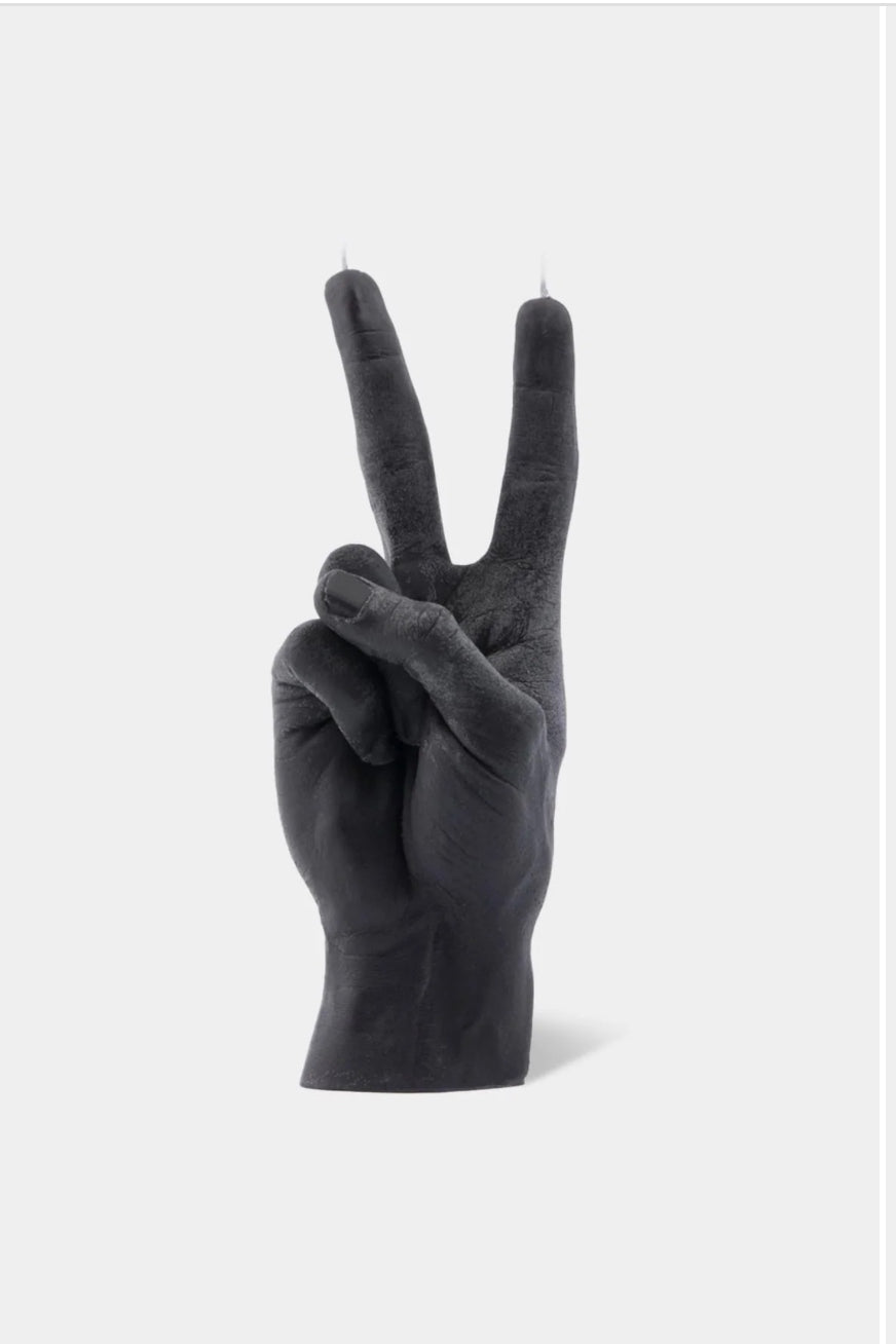 Peace Sign Candle