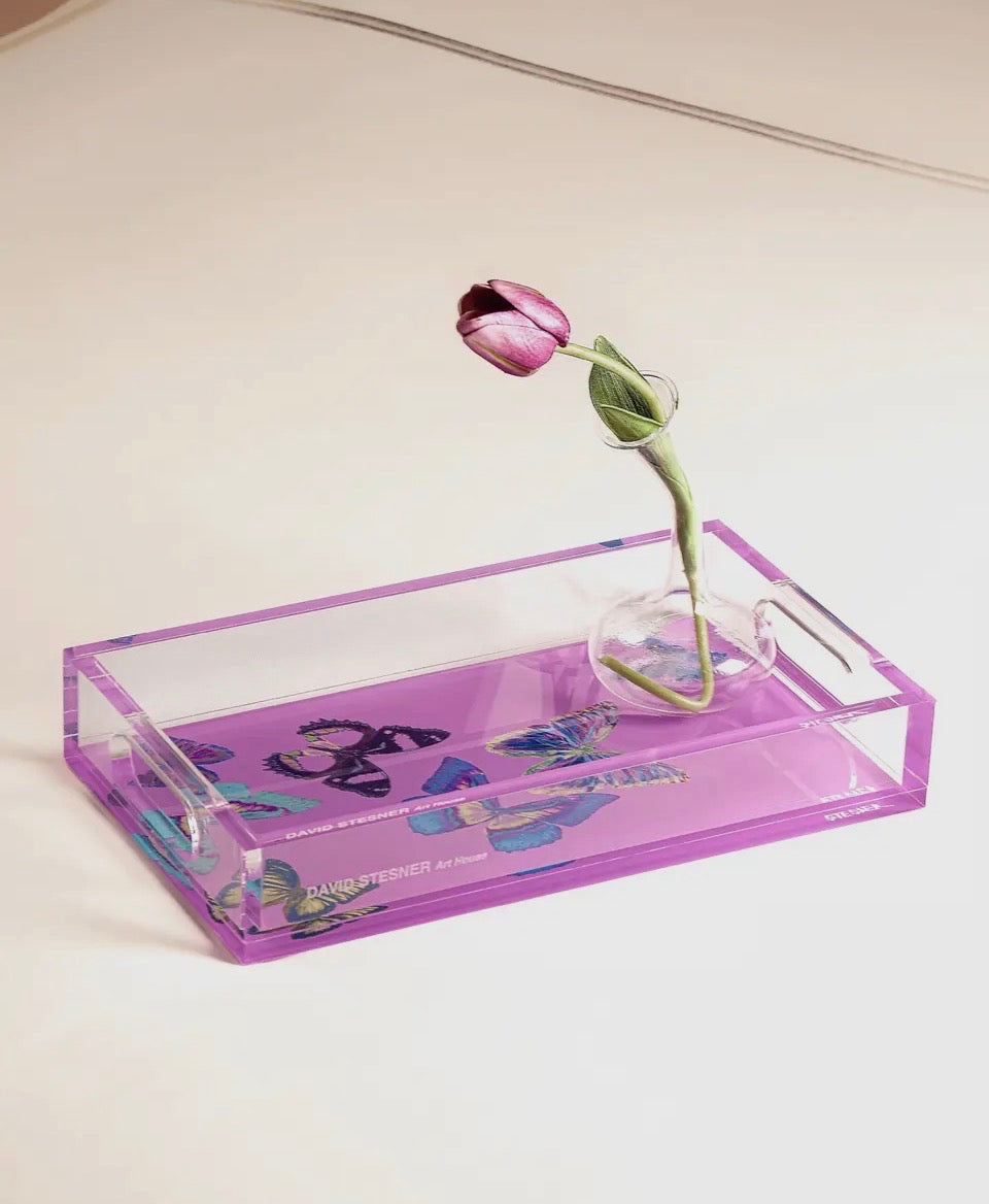 Acrylic Trays: Lips & Butterflies