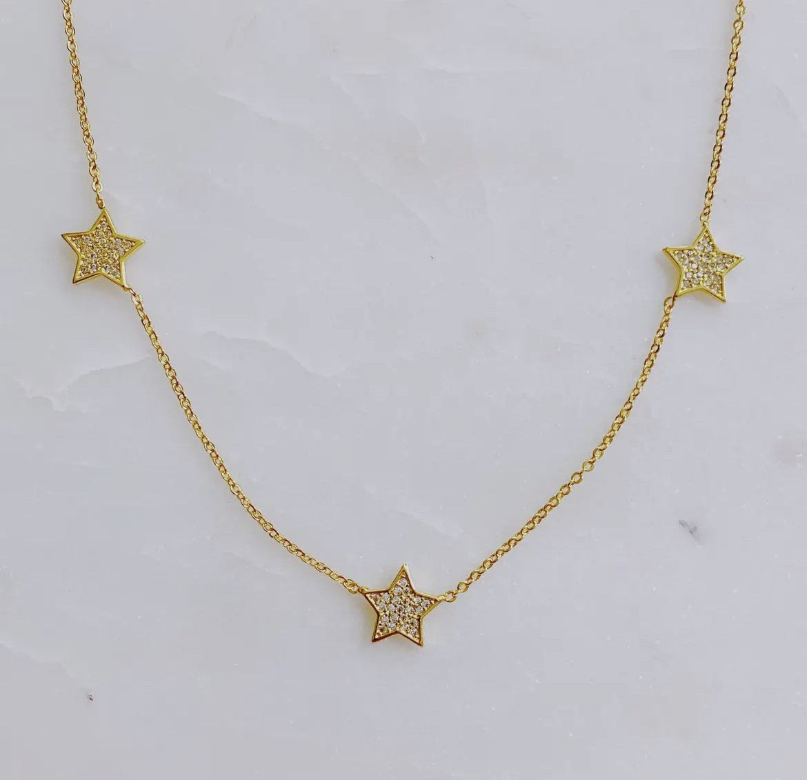 Necklace Three Star Necklace
